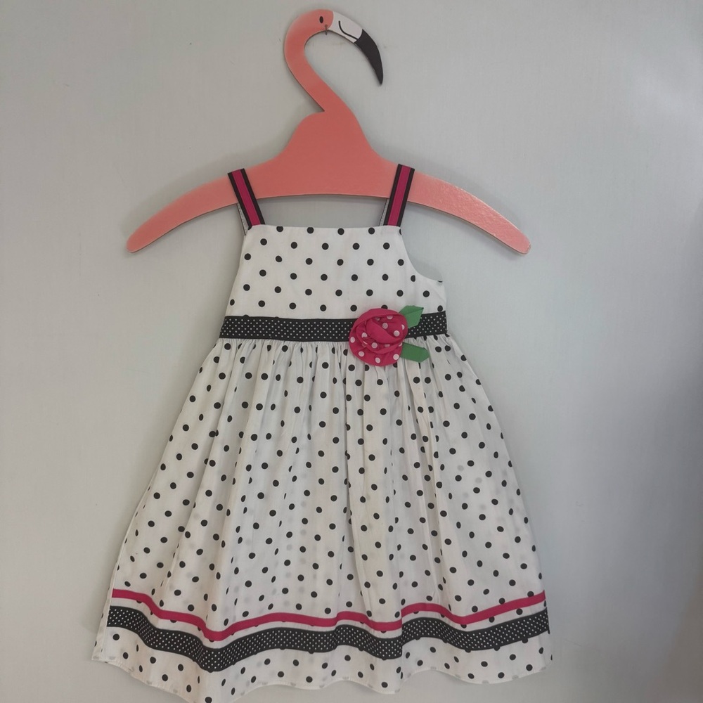 GOOD LAD Girls Polka Dot Summer Dress NWOT
